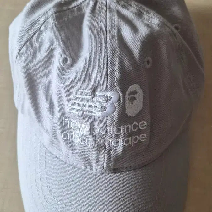 [BUNJANG] New Balance x BAPE Collaboration Ball Cap (Grey) / 뉴발란스 X 베이프 콜라보 볼캡 (그레이)