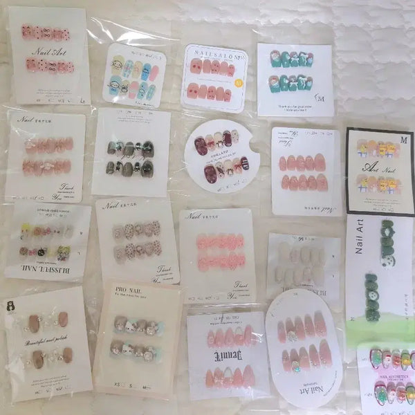 [BUNJANG] Handmade Nail Tips - Medium Size / 수제네일팁m사이즈