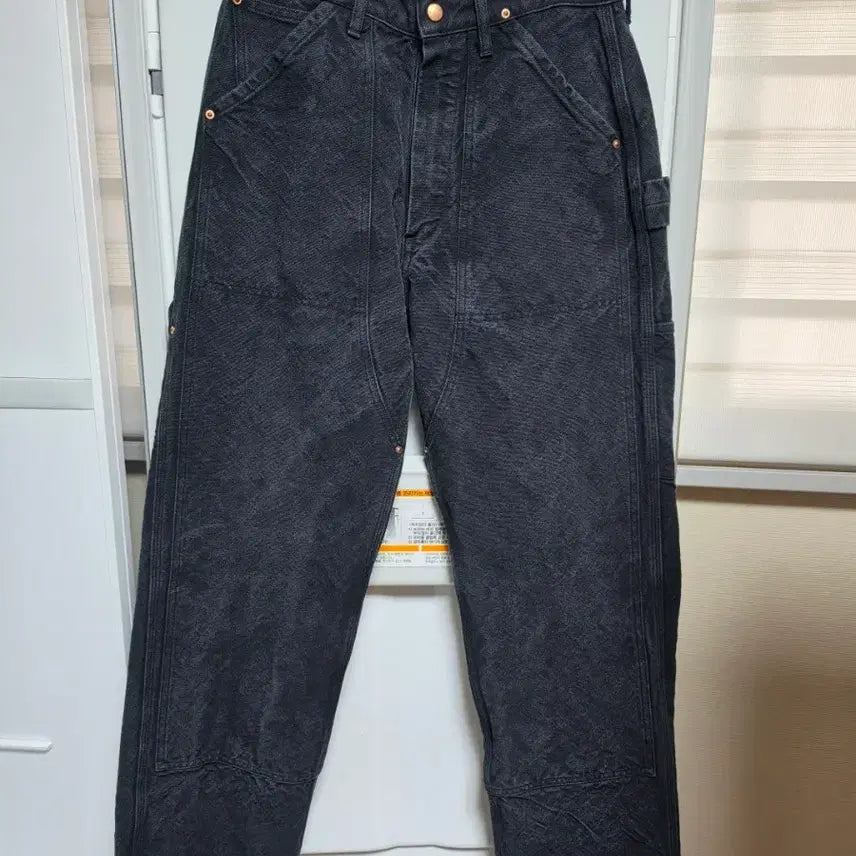 [BUNJANG] Comoli 25 SS Cotton Duck Painter Pants Black / [1] 코모리 25 SS 코튼덕 페인터 팬츠 블랙