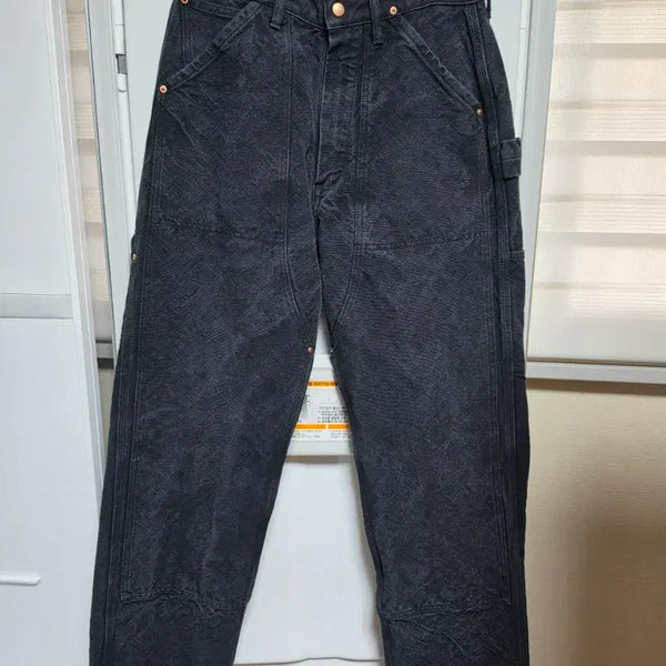 [BUNJANG] Comoli 25 SS Cotton Duck Painter Pants Black / [1] 코모리 25 SS 코튼덕 페인터 팬츠 블랙