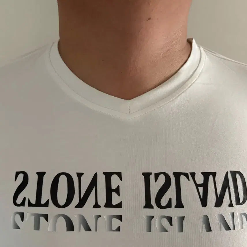 [BUNJANG] Stone Island Short Sleeve T-Shirt / (정품) 스톤아일랜드 반팔- 착샷있음