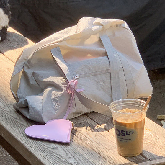 [BUNJANG] Haag A Duffel Bag Silver / haag 헤이그 a duffel bag _ silver
