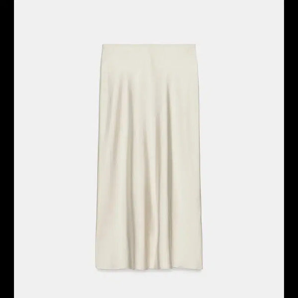 [BUNJANG] Zara Satin Midi Skirt - Ice Color / 자라 새틴 미디 스커트(아이스 컬러)