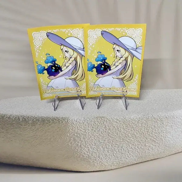 [BUNJANG] Lillie Illustration Sleeves (2 pcs) / 포켓몬카드 "릴리에" "일러스트 슬리브" 2장 소량판매