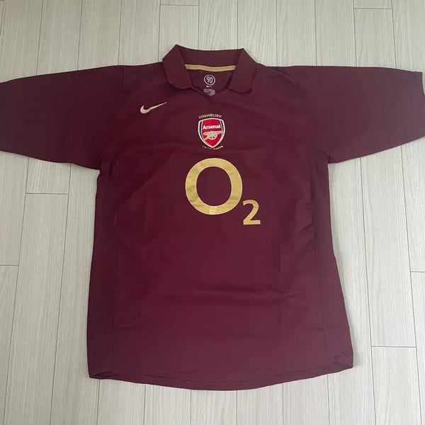 [BUNJANG] Arsenal 05-06 Home Jersey (Highbury Edition) - Size L / [L]아스날 05-06 홈 하이버리 노마킹
