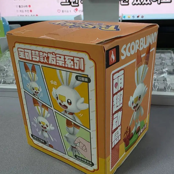 [BUNJANG] Pokemon Scorbunny Wind-up Figure / 포켓몬스터 염버니 태엽 피규어