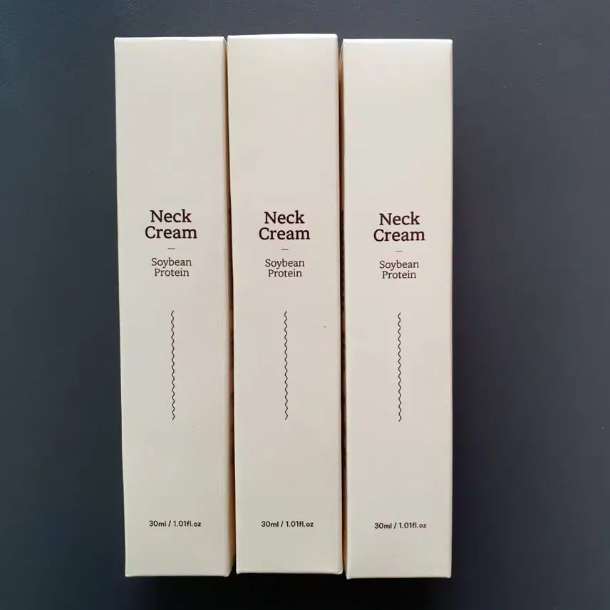 [BUNJANG] Soy Protein Neck Cream Set (30ml x 3) / 넥크림 소이 단백질 30ml 3개 세트