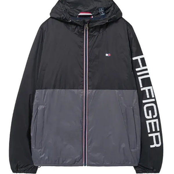 [BUNJANG] Tommy Hilfiger Men's Retro Rain Windbreaker Jacket / [새상품] 타미힐피거 레인 윈드브레이커 레트로 자켓