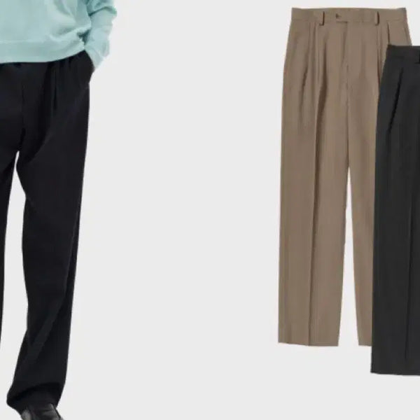 [BUNJANG] Auralee Light Wool Max Gabardine Two-Tuck Slacks Black Size 5 / [5] 오라리 26 LIGHT WOOL MAX GABARDINE TWO-TUCK SLACKS 블랙 5사이즈