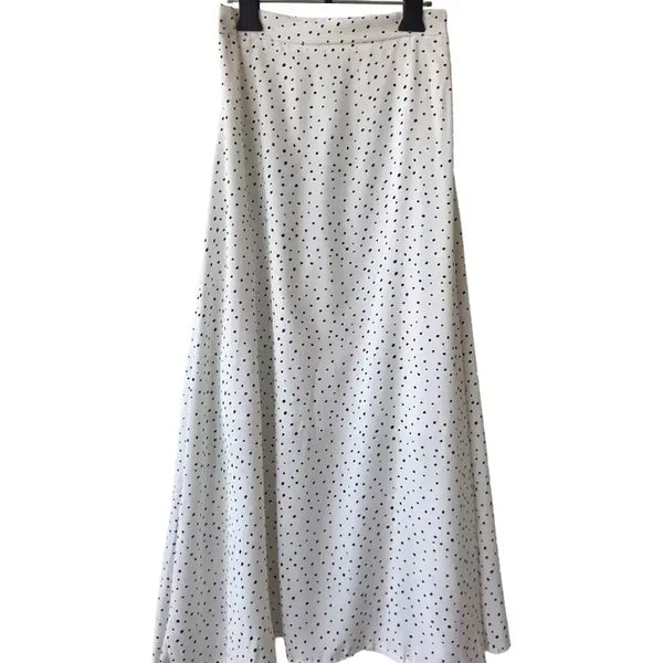 [BUNJANG] Dot A-Line Skirt / S/뒷밴딩 도트 A라인 스커트/새제품