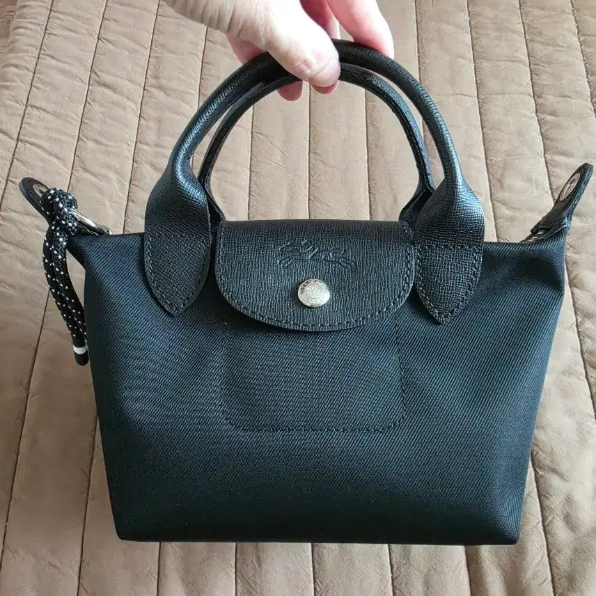 [BUNJANG] Longchamp Le Pliage Energy XS Top Handle Bag Black / 롱샴 르 플리아쥬 에너지 xs 탑 핸들백 블랙