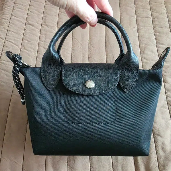 [BUNJANG] Longchamp Le Pliage Energy XS Top Handle Bag Black / 롱샴 르 플리아쥬 에너지 xs 탑 핸들백 블랙