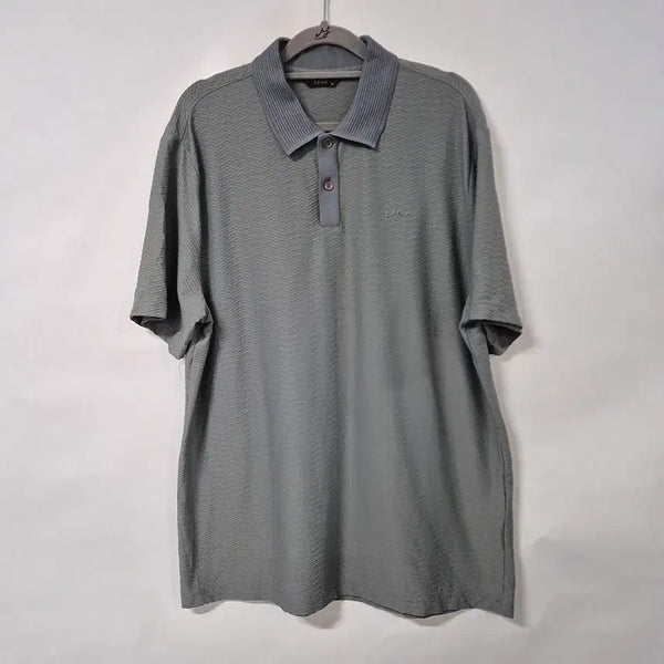 [BUNJANG] Rinxs Men's Summer Functional Golf T-Shirt 110 / 링스 여름 기능성 반팔 골프티셔츠/남성110