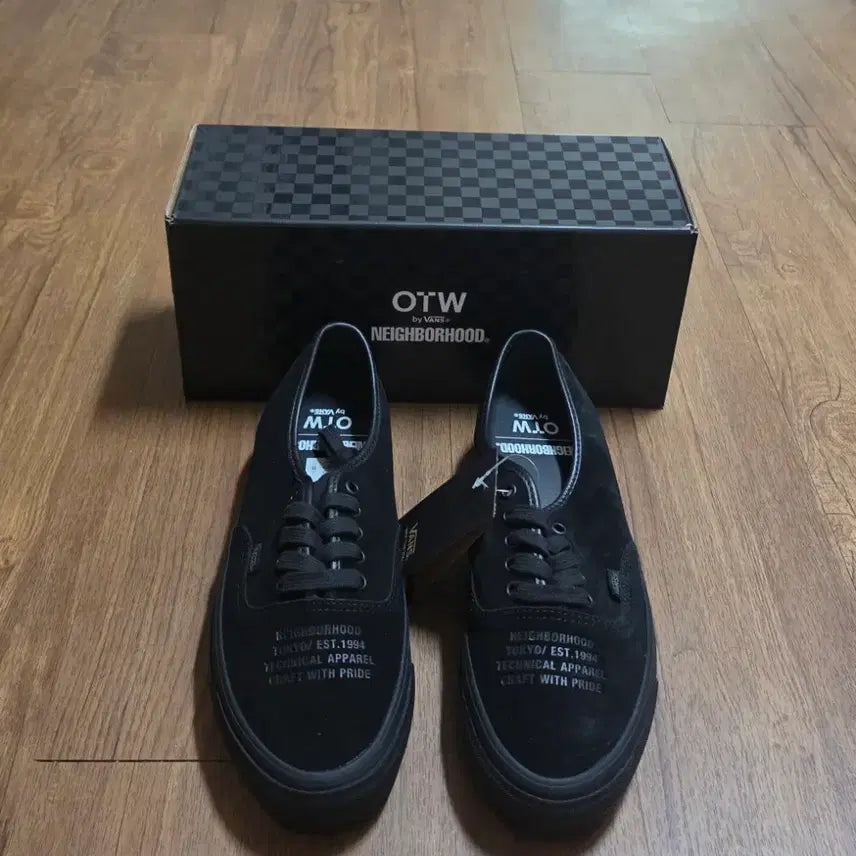 [BUNJANG] Vans x Neighborhood OTW Authentic 44 Black / [280]반스 x 네이버후드 OTW 어센틱 44 블랙 블랙