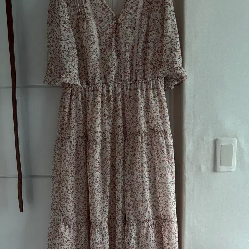 [BUNJANG] Thursday Island Floral Long Dress / 써스데이아이랜드 롱원피스s