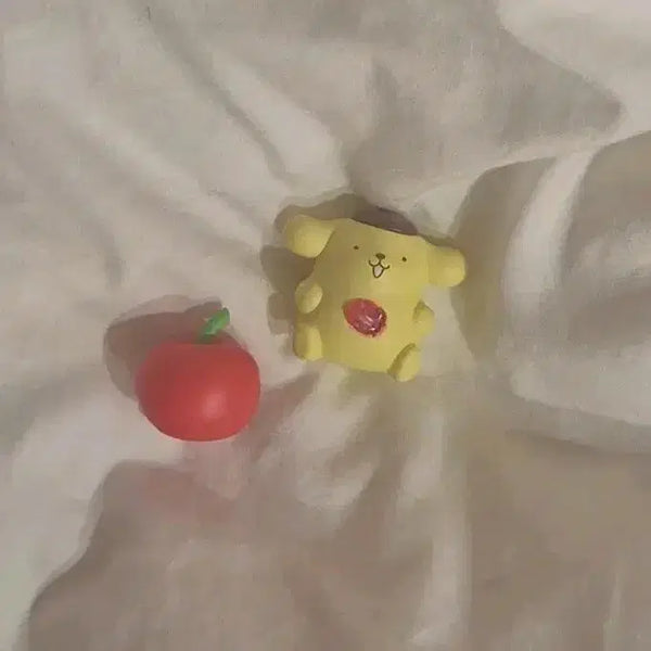 [BUNJANG] Pompompurin Mini Figure with Apple Accessory / 폼폼푸린 미니 피규어