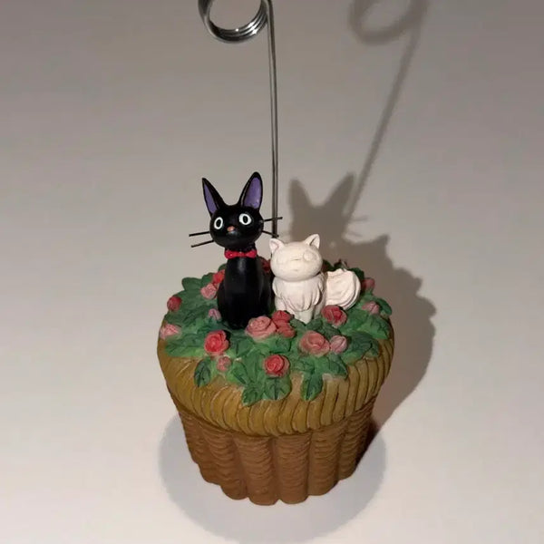 [BUNJANG] Studio Ghibli Kiki's Delivery Service Jiji & Lily Clip Case Storage / 지브리 고전 마녀배달부키키 지지 릴리 클립케이스 보관함