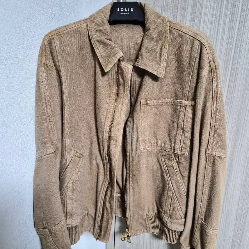 [BUNJANG] Solid Homme Brown Denim Set-up 48/30 / 솔리드옴므 브라운 데님 셋업 48 / 30