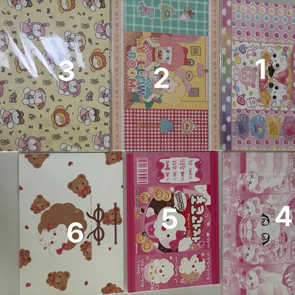 [BUNJANG] Choco Snack Wrapping Paper / 포용-랩핑지 (새상품)