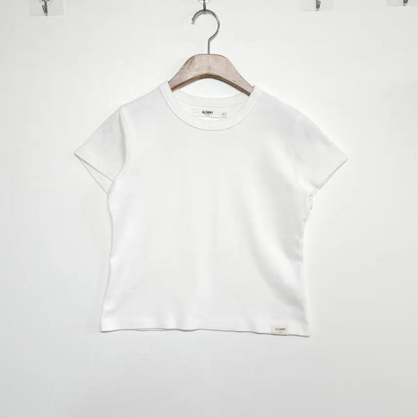 [BUNJANG] GLOWNY G BABY T-Shirt White / 글로니 G BABY 티셔츠 화이트