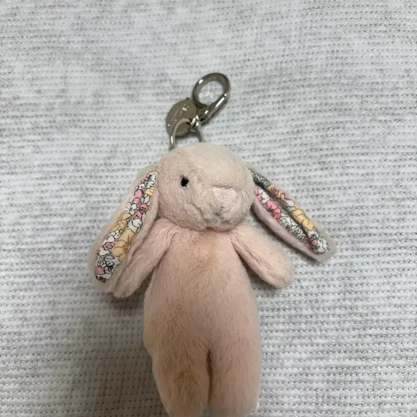 [BUNJANG] Jellycat Bunny Keyring Blossom Blush / 젤리캣 버니 키링 블라썸 블러쉬