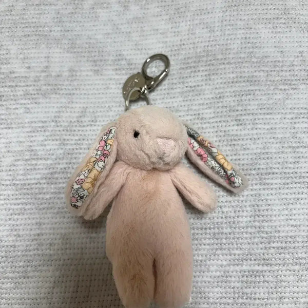 [BUNJANG] Jellycat Bunny Keyring Blossom Blush / 젤리캣 버니 키링 블라썸 블러쉬