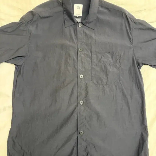 [BUNJANG] Politeru 1/2 Tenko Short Sleeve Shirt Ink / [3] 폴리테루 1/2 텐코 반팔셔츠 잉크