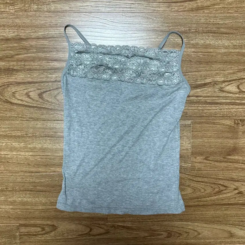 [BUNJANG] Vintage Lace Camisole / 빈티지 레이스 나시 슬리브리스 히메갸루 로걀 라떼 모리걸 오네갸루 오리엔탈 달천깔 긱시크 고딕 고스 그런지 페어리 발레코어 와투케 스나계