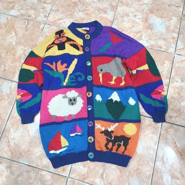 [BUNJANG] BONZO Handmade Knit Sweater / BONZO 핸드메이드 니트