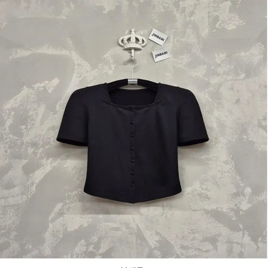 [BUNJANG] Jinny Kim Summer Puff Cardigan Black / <미착용 새상품> 진바니 제이썸머 퍼프 가디건 <블랙>