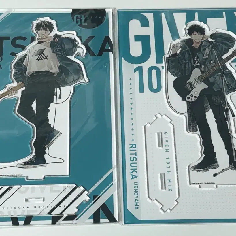 [BUNJANG] Given Uenoyama Ritsuka Acrylic Stand Set (Sealed) / 미개봉) 기븐 우에노야마 리츠카 아크릴 일괄 판매