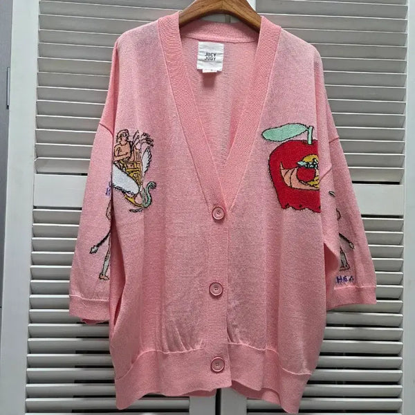 [BUNJANG] Jstyle Women's Loose Fit Cardigan / 쥬시쥬디 가디건