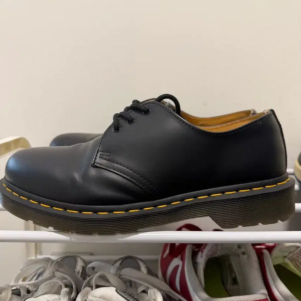 [BUNJANG] Dr. Martens Smooth Leather Black 260mm Boots / 닥터마틴 스무스 260
