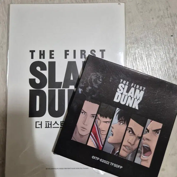 [BUNJANG] Slam Dunk The First Photocard and Coaster Set / 슬램덩크 포토카드랑 티코스터