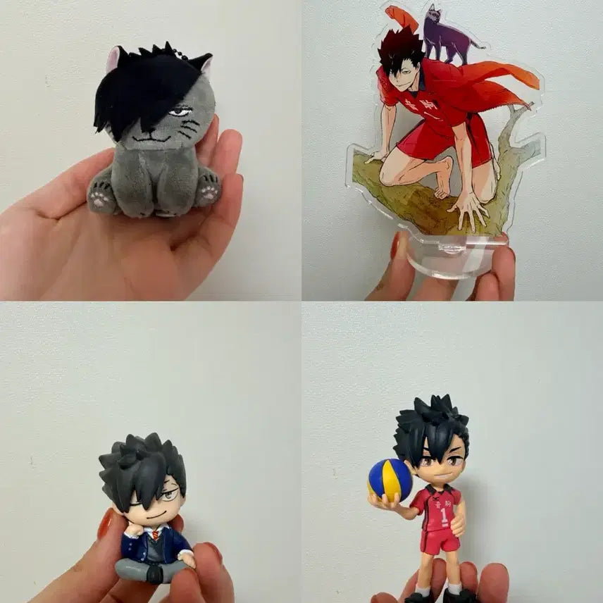 [BUNJANG] Haikyuu!! Tetsuro Kuroo Bundle Acrylic Stand & Keychain / 반택포) 하이큐 쿠로오 일괄 어깨쿵 꾸벅가챠 팔버스 아크릴스탠드 마스코트 키링