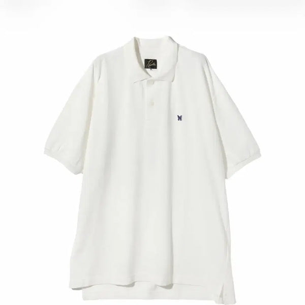 [BUNJANG] NEEDLES x ts(s) Big Polo Shirt White S / NEEDLES x ts(s) Big Polo Shirt WHITE / S