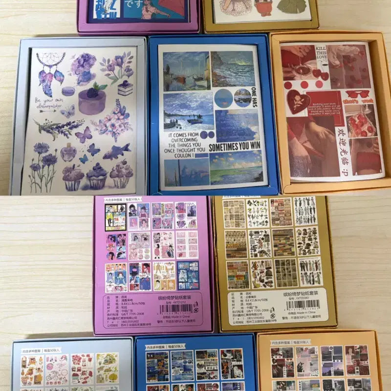 [BUNJANG] Sticker Set (5 Types) Bundle / 스티커 세트 5종 일괄판매