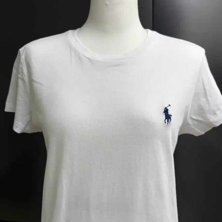 [BUNJANG] Polo Ralph Lauren Basic Logo Short Sleeve T-Shirt White / 폴로 랄프로렌 기본 로고 반팔 티셔츠 화이트