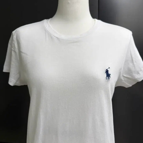 [BUNJANG] Polo Ralph Lauren Basic Logo Short Sleeve T-Shirt White / 폴로 랄프로렌 기본 로고 반팔 티셔츠 화이트