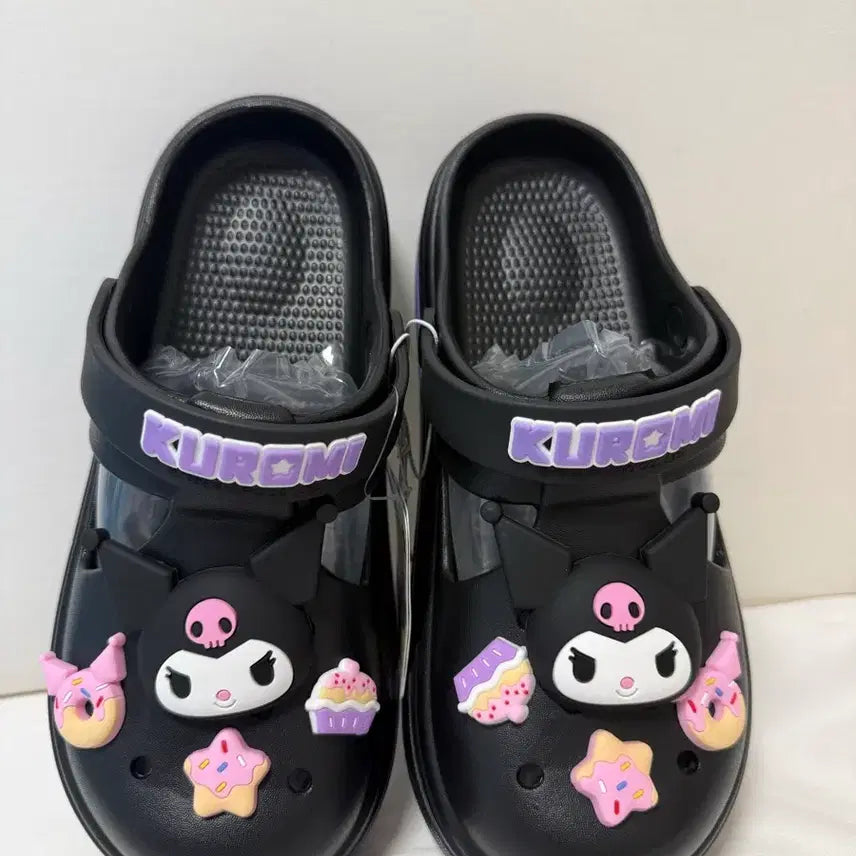 [BUNJANG] Kuromi Crocs Clogs Sandals 250mm / [새상픔] 쿠로미 크록스 클로그 샌들 250mm