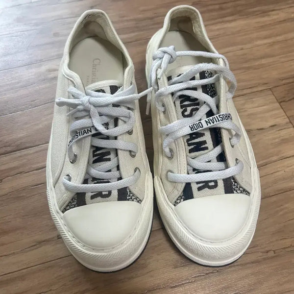 [BUNJANG] Christian Dior Walk'n'Dior Canvas Sneakers / 크리스챤디올 워크앤디올 캔버스 스니커즈