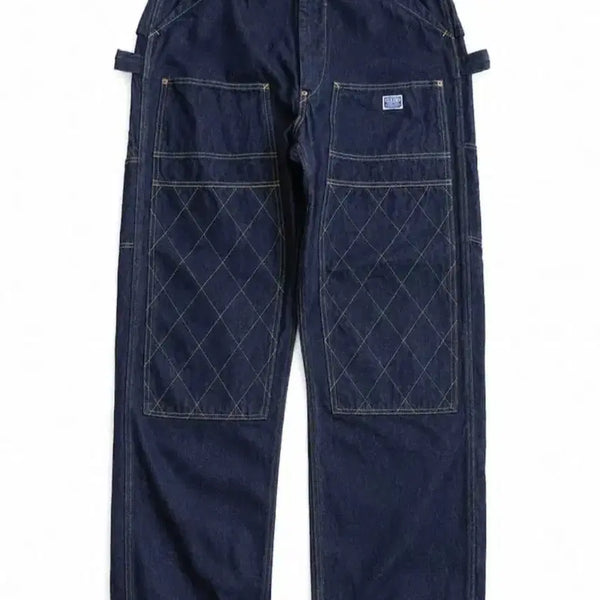 [BUNJANG] Kapital 11.5oz Denim Lumber Pants Indigo Size 2 / 캐피탈 11.5온즈 데님 럼버 팬츠 인디고 사이즈 2 EK-1901LP