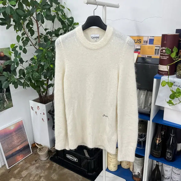 [BUNJANG] GANNI Alpaca Knit Sweater S / 가니 알파카 니트 S