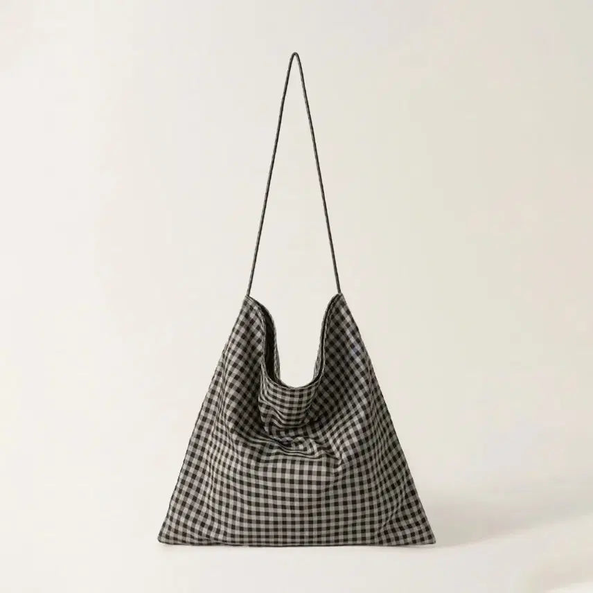 [BUNJANG] Nothing Written Twin Pocket Bag (Black) with Leather Pouch Set / 낫띵리튼 Twin pocket bag (Black) 체크백 ( 가죽 파우치 세트 )