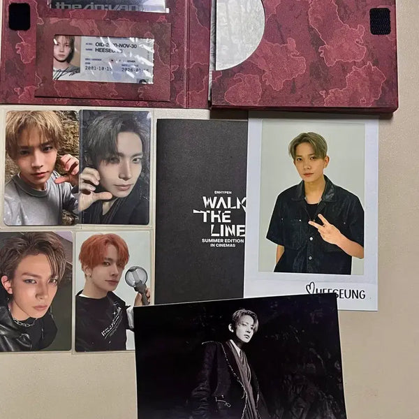 [BUNJANG] Lee Heeseung EVAN Engine Version Full Set Photocard Bundle / 이희승 에반 EVAN 개봉 엔진반 풀세트, 포카  일괄 판매