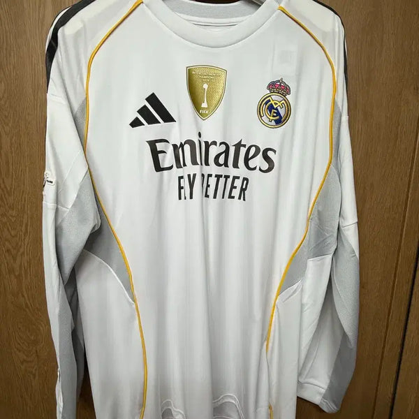 [BUNJANG] Real Madrid 2025/26 Bellingham Long Sleeve Jersey (International XL) / [해외XL]공홈 구매 새제품 25/26 레알마드리드 롱슬리브 벨링엄