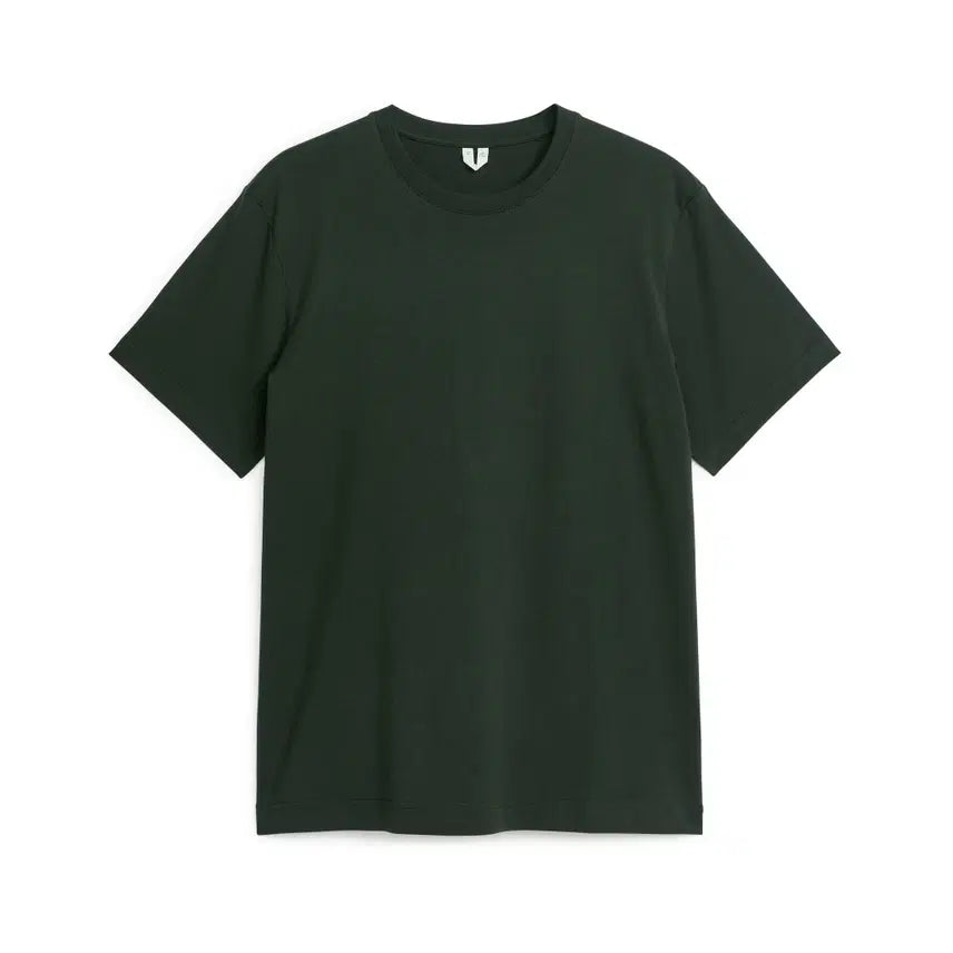 [BUNJANG] Arket Midweight T-Shirt Forest Green / [M] 아르켓 Arket 미드웨이트 반팔티셔츠 포레스트 그린