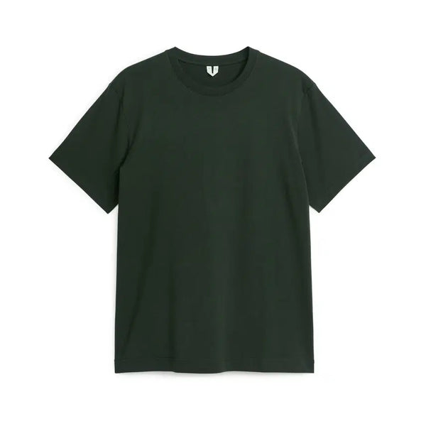 [BUNJANG] Arket Midweight T-Shirt Forest Green / [M] 아르켓 Arket 미드웨이트 반팔티셔츠 포레스트 그린