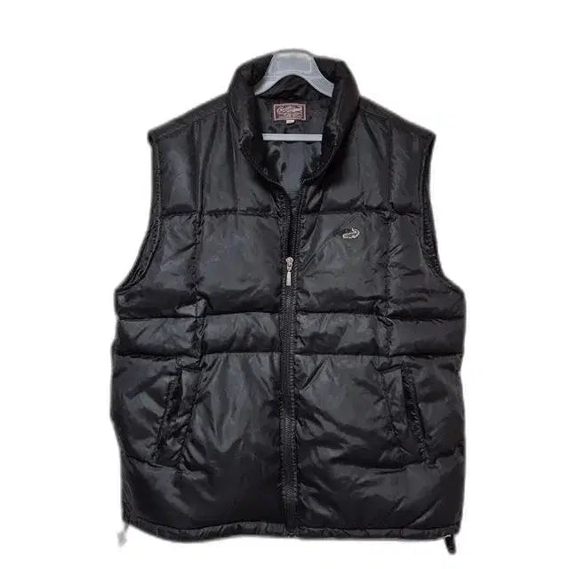 [BUNJANG] Crocodile Men's Duck Down Padded Vest (100) / 크로커다일 오리털 정품 남성 겨울용 남자덕다운패딩점퍼조끼베스트100