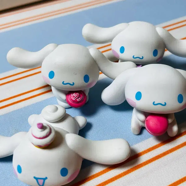 [BUNJANG] Cinnamoroll Figure Set (4 Types) / 시나모롤 피규어 4종 세트